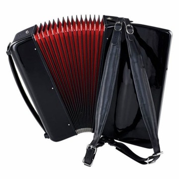 Startone Piano Accordion 72 Black MKII Клавишный аккордеон + футляр