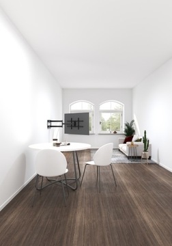 Твердое КРЕПЛЕНИЕ для ТВ 43–80 ДЮЙМОВ, СВЕРХДЛИННЫЕ РУКИ, 101 см, вес до 60 кг.