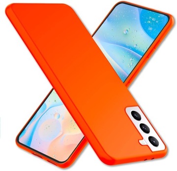ETUI PLECKI NALIA SAMUSUNG GALAXY S22 ZAMIENNIK CASE OCHRONNY POMARAŃCZOWY