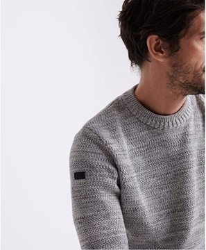 SUPERDRY Sweter męski BAWEŁNA M6110003A r.2XL