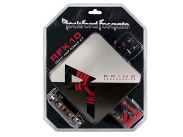Zestaw przewodów do WZMACNIACZA Oprawka Bezpiecznik Rockford Fosgate RFK10