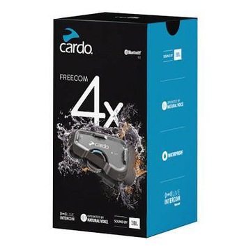 CARDO FREECOM 4X DUO мотоциклетный домофон 2 ШЛЕМА