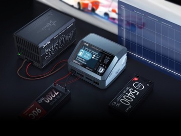 Двухканальное зарядное устройство SkyRC D200 Neo+ NFC 6S LiPo/LiIon AC/DC 35A 2x400W