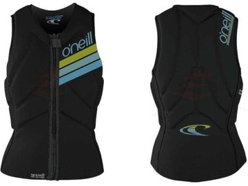Kamizelka ONEILL Women Slasher Kite Vest Front Zip Black/Black 2022 S