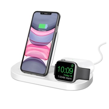 Stacja Smart 3w1 15W do Apple iPhone Watch Airpods