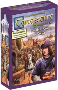 Dodatek do gry planszowej Bard Carcassonne: Hrabia Król i Rzeka