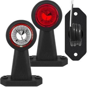 LAMPA OBRYSOWA PROSTA LED PRZYCZEPA LAWETA