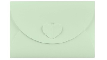 Pudełko KOPERTA folder etui na zdjęcia 15x21/15x23 SERCE SZAŁWIOWE