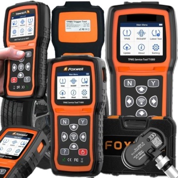 Programátor Tester Tlakových Senzorů Tmps Pneumatik Foxwell T1000 Polský