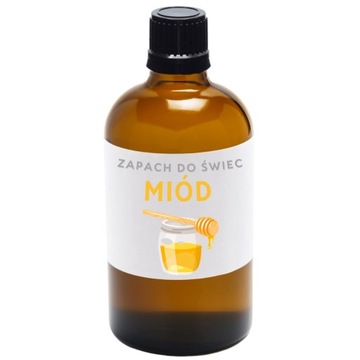 Zapach do świec sojowych wosku olejek zapachowy 100ml MIÓD