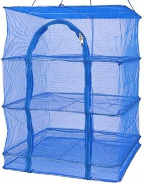 СКЛАДНАЯ ПОДВЕСНАЯ СЕТКА ДЛЯ СУШКИ ГРИБОВ, ТРАВ, ОВОЩЕЙ, ФРУКТОВ