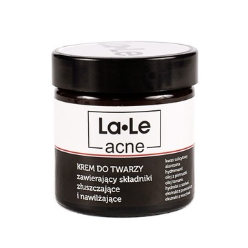 La-Le, ACNE, krem do twarzy, złuszczający i nawilżający, 60 ml