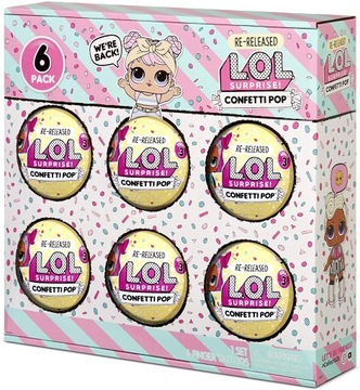 РЖУ НЕ МОГУ. СЮРПРИЗ LOL Confetti BALL 6 ПАКЕТ РАССВЕТ