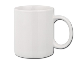 Kubek ceramiczny biały klasyczny 300ml