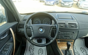 BMW X3 E83 3.0 d 204KM 2004 BMW X3 3.0d 204KM 4x4 Skora Navi Automat uszkodzona skrzynia 3.0 Diesel, zdjęcie 11