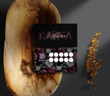 Позолоченные дисконтные карты, софт тач фольга + розовая золотая фольга + дизайн, 100 шт.