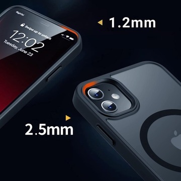 МАТОВЫЙ ЧЕХОЛ MAGMAT для APPLE IPHONE 15 + ЗАКАЛЕННОЕ СТЕКЛО 9H