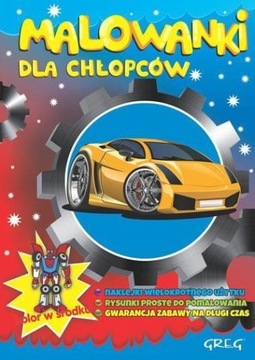 Malowanki dla chłopców GREG