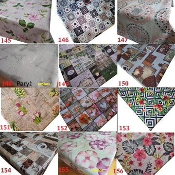 РАСПРОСТРАНЕНИЕ 140 СКАТЕРТЕЙ НА МЕТР 120х140 УЗОРЫ