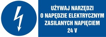Używaj narzędzi o napędzie el 24 V FOLIA 10,5x29,7