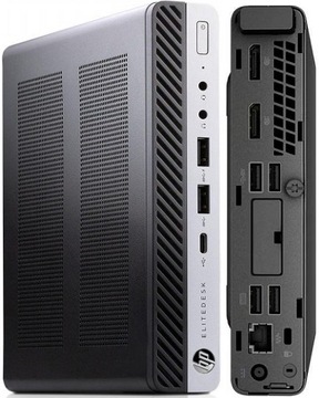 Tani micro PC HP 800 G5 DM Tiny i5 9 gen. 8GB 256GB M.2 NVMe W11