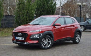 Hyundai Kona I Crossover 1.0 T-GDI 120KM 2018 Hyundai Kona GWARANCJA, Salon PL, Benzyna, Bardzo maly przebieg, 2 Komplet