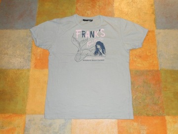 IDENTITY USA M T-SHIRT RETRO VINTAGE SYRENA RYBA BIKINI TATUAŻ MEGA UNIKAT