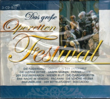 OPERETTEN FESTIVAL The Best Of Operetta (3CD)