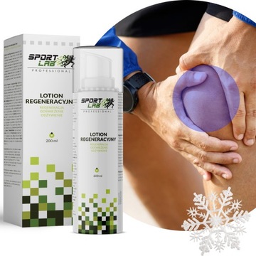 KREM REGENERUJĄCY SPORTLAB LOTION REGENERUJĄCY 200ML EFEKT CIEPŁA POBUDZA