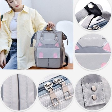 СУМКА ДЛЯ КОЛЯСКИ, РЮКЗАК-ОРГАНИЗАТОР ДЛЯ МАМА, ПАПА 3в1