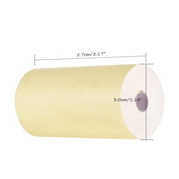 КАРТРИДЖИ С ТЕРМОБУМАГОЙ РОЛИКИ ДЛЯ МИНИ-ПРИНТЕРА DRUKUS CAMERA ЖЕЛТЫЕ 3 шт.