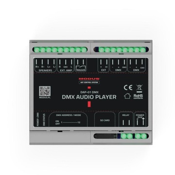 DAP-01 Аудиоплеер DMX MP3-режим