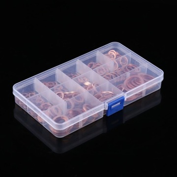 ШАЙБЫ МЕДНЫЕ НАБОР ШАЙБ 220 шт.