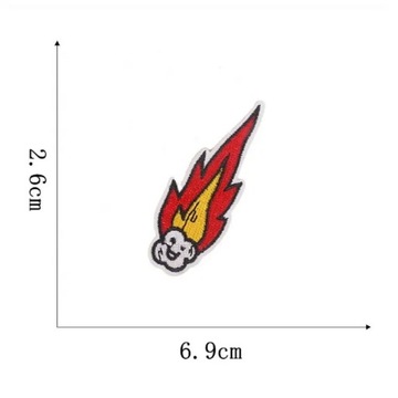 COSMOS ТЕРМОПАЧКИ ​​4х5см С ВЫШИВКОЙ МИКС 22 ШТ.