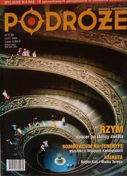 Podróże Magazyn turystyczny Nr.2 (8) luty 1999 SPK