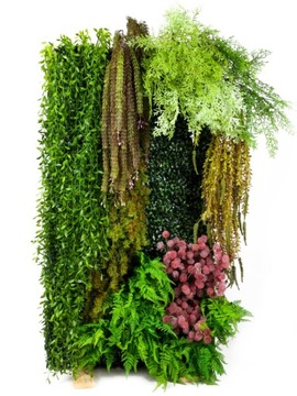 Искусственная зеленая стена Вертикальная садовая панель м2