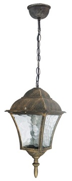 Lampa wisząca Toscana, E27, 1x 60W, złoto antyczne, RABALUX 8394