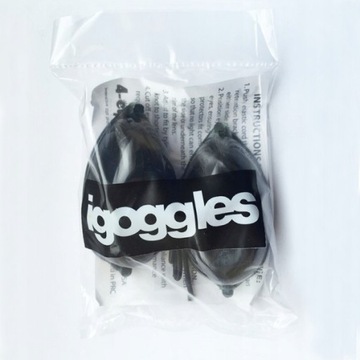 iGoggles UVA UVB защитные очки для соляриев