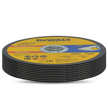 Диски отрезные по металлу Shield 125x1 Нержавеющая сталь 10 шт.