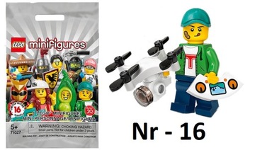 LEGO 71027 MINIFIGURES UŻYTKOWNIK DRONA NR 16