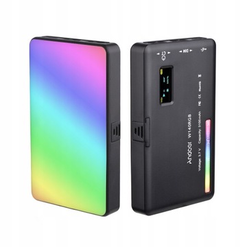Lampa LED W140 RGB AKUMULATOR 3100 mAH