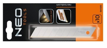NEO 64-020 Ostrza wymienne łamane TYTAN 18mm 10szt