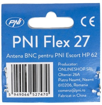 Длинная ручная антенна PNI FLEX 27 48 см для Alan 42