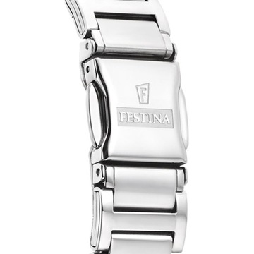 ZEGAREK SREBRNY FESTINA F16936-C + INSTRUKCJA