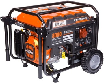OLEO MAC AGREGAT GENERATOR PRĄDOTWÓRCZY 6,5 KW 3F