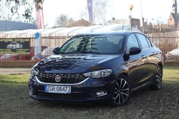 Fiat Tipo II Sedan 1.6 MultiJet 120KM 2017 Fiat Tipo Fiat Tipo II Wzorowy Stan Navi Kamera Cofania Udokumentowany Sta