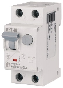EATON Wyłącznik kombinowany 2P 16A HNB-B16/1N/003 195121