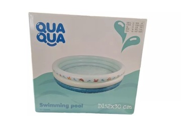 BASEN DMUCHANY NIEBIESKI QUA QUA 152X30