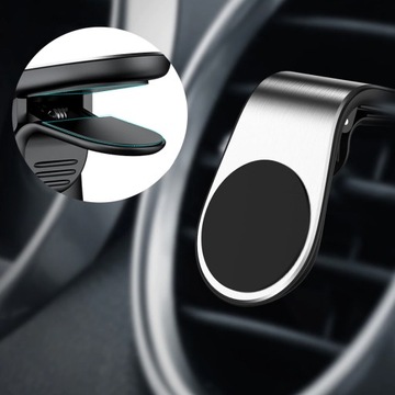 АВТОМОБИЛЬНЫЙ ДЕРЖАТЕЛЬ МАГНИТНЫЙ ДЛЯ АВТОТЕЛЕФОНА РЕШЕТКА ВОЗДУХА