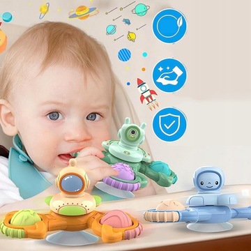 SPINNER SPINER PRZYSSAWKA Zabawka Sensoryczna 3SZT